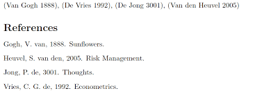 It is from middle english deen (ultimately from latin decanus meaning chief of ten). How To Handle Double Lastnames In Latex Bibtex Tex Latex Stack Exchange