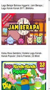 It's newest and latest version for koleksi lagu kanak kanak apk is (com.nimilaapps.lagukanakkanak.apk). Koleksi Lagu Kanak Kanak For Android Apk Download