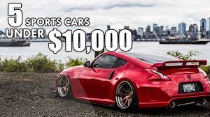 That means the wrx sti is loud and brash. The Top 5 Best Used Sports Cars Under 10 000 Youtube