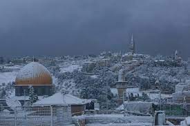 Este viernes 8 de enero se registró en redes sociales, con fotos y mensajes de asombro, cómo luce la cordillera de los andes con la llegada de la ventisca De Calendario Nevada En Jerusalem