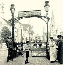 U Bahnhof Zoo Jugenstilportal Zu Beginn Des 20 Jahrhunderts Alfred Grenander Berlin Geschichte Historische Bilder Bilder