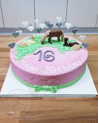 Geburtstagstorte Rosa Mit Pferden Kuchen Kindergeburtstag Pferd Kuchen Kindergeburtstag Geburtstagstorte