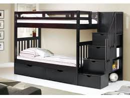 innovations naples bunk with staircase and ubc in 2021 modern bunk beds bunk beds with stairs bunk beds with storage