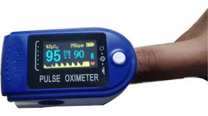 A pulse oximeter is a small device that looks sort of like a chip clip or a big clothes pin. Fingertip Pulse Oximeter Fingertip Pulse Oximeter Pulse Ox Meter Spo2 Monitor Blood Oxygen Monitor Digital Pulse Oximeter In Greater Noida Safe Fresh Products Private Limited Id 22623940455