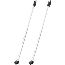 Door security bars are placed under the handle of a hinged door. Securityman 2 In 1 Adjustable Door Knob Jammer Sliding Patio Door Security Bar 2 Pack Constructed Of High Grade Iron Securitybar2 Buy Online At Best Price In Uae Amazon Ae