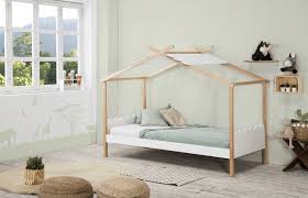 en.casa lit d'enfant design forme maison construction robuste lit cabane avec grille de protection capacité de charge 50 kg bois de pin contreplaqué 160 x 80 cm blanc mat laqué. Nuvem Lit Cabane Enfant En Bois Pas Cher Lit Enfant Cdiscount Soldes Cdiscount Top Soldes Cdiscount Ventes Pas Cher Com