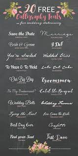 Free Calligraphy Fonts For Drop Dead Gorgeous Wedding Stationery Free Calligraphy Fonts Wedding Invitation Fonts Calligraphy Fonts