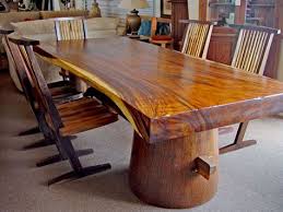 Tree Trunk Dining Table Unique Wood Furniture Slab Dining Tables Dining Table