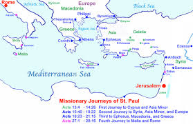 He traveled through part of asia and europe. Acts Of The Apostles