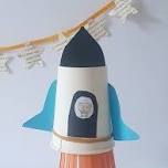 Paper Cup Rocketships