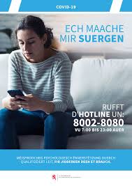 Commune De Rosport Mompach Meisproocheg Psychologesch Ennerstetzung Duerch Qualifizeiert Leit Fir Jiddereen Deen Et Brauch Rufft D Hotline Un 8002 8080 Vu 7 00 Bis 23 00 Auer Mehrsprachige Psychologische Unterstutzung Durch Ein
