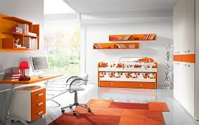 White balances the brightness of orange and makes the interior light and airy. Glamorous Orange Bedroom Decoration Ideas Backside Gallery