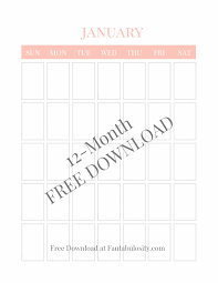 The following free printable calendars may be used and printed at no charge (any number of paper copies), provided that the links and the copyright notices are not removed. Blank Calendar Free Vertical Monthly Calendar Printable Fantabulosity