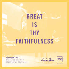 If we are faithless, he will remain faithful (2 timothy 2:13). Great Is Thy Faithfulness Austin Stone Worship