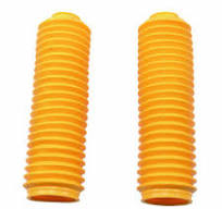 35mm Fork Rubber Boot Universal Motorcycles Yellow Dust Jacket Cover Custom  | eBay
