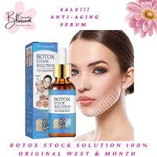 BOTOX STOCK SOLUTION Anti Aging Serum Botox in a Bottle collagen Peptides  Face Serum Anti-Aging Wrinkle Lift Firming Moisturizing WOOLOVE Botox  Face-lift Ageless Serum Firming Pure Hyaluronic Acid Anti-wrinkle West  Month Botox