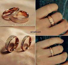 Couple Wedding Rings In India Within Jewellery Box Black Also Gold Jadau Jewellery Designs With Couple Wedding Rings Wedding Ring Models Jewelry Wedding Rings