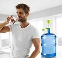 Hand Water Pump Dispenser for 5 Gallon Bottles - Portable Manual Press Pump  for Home Office Camping - BPA Free Plastic Bucket Water Pump with ...
