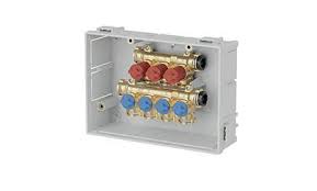 A water distribution system is a part of water supply network with components that carry potable water from a centralized treatment plant or wells to water consumers in order to adequately deliver water to satisfy residential, commercial, industrial and fire fighting requirements. New Distribution Manifolds For Effective Domestic Water Distribution Caleffi