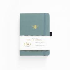 B5 Vintage Bee Dot Grid Notebook Dot Grid Notebook Dot Grid Journal Grid Notebook