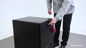 File cabinet drawer use side mount runners with built in safety locks to stop the drawer from falling out of the cabinet. How To Solve When A File Cabinet Drawer Cannot Open Youtube
