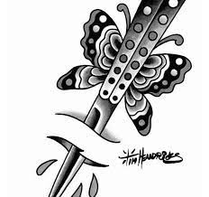 Butterfly Knife Pocketknives Knife Tattoo Butterfly Tattoo Butterfly Knife