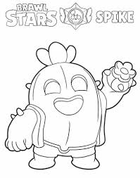 Brawl your way to victory! Kolorowanki Brawl Stars Do Druku
