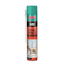 Akfix PU Foam 600 Standard - Standard-grade PU foam for filling gaps, cracks and voids. Great value for everyday const…