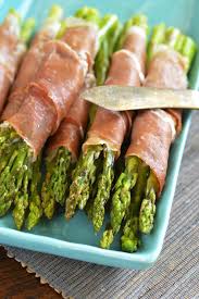 Prosciutto Wrapped Asparagus With Goat Cheese Healthy Snacks Recipes Food Prosciutto Wrapped Asparagus