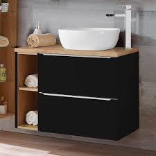 Wir freuen uns auf deinen besuch. Badezimmer Waschtisch Set Mit 60cm Keramik Aufsatzwaschbecken Toskana