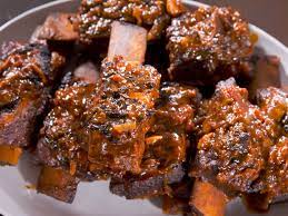 Sweet And Sticky Bbq Beef Ribs Recipe Food Network Recipes Bbq Beef Rib Recipes Beef Ribs