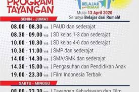 Nessun segno o abbonamento richiesto. Link Live Streaming Tvri Untuk Program Belajar Dari Rumah Ini Jadwal Tayangan 13 April 2020 Semua Halaman Grid Fame