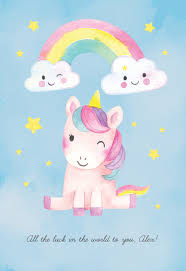 Maybe you would like to learn more about one of these? Unicorn Luck Good Luck Card Free Greetings Island Unicorn Illustration Good Luck Cards Unicorn Painting