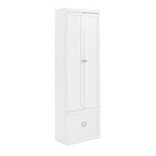 Jeroal 72''h kitchen pantry, tall pantry cabinet, dining room entryway floor cabinet with doors, adjustable shelves and 2 large storage cabinets, white. White Wood Convertible Armelle Kitchen Pantry Cabinet World Market