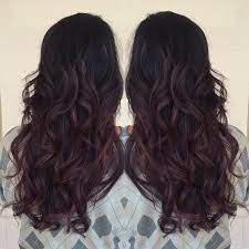 Red Wine Balayage Wine Hair Balayage Hair Styles