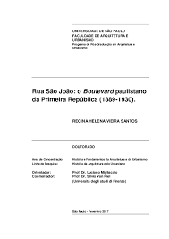 First natural endocranial cast of a fossil snake cretaceous of patagonia argentina : Pdf Rua Sao Joao O Boulevard Paulistano Da Primeira Republica 1889 1930 Regina Helena Vieira Santos Academia Edu