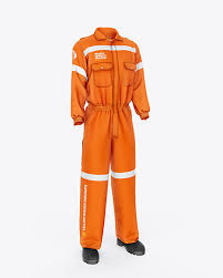 Download Worker Uniform Mockup Front Half Side View In Apparel Mockups On Yellow Images Object Mockups