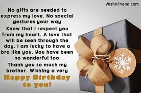Thanks for the birthday wishes, everyone. Birthday Wishes For Brother