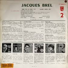 Jacques Brel No 2 Quand On N A Que L Amour Collecting Brel