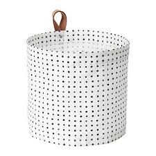 Plumsa Rangement Blanc Noir Rangement Panier Rangement Et Ikea