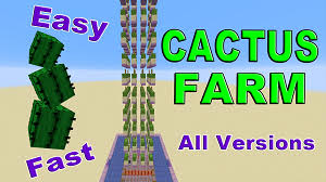 In this video, i show you how to build an automatic and afkable cactus farm in hypixel skyblock that allows you to earn easy. Minecraft Cactus Farm Cactus Farm Minecraft Automatic Farm Minecraft Cactus