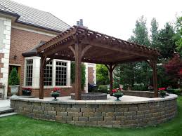 Certain pergola roofs that will allow smoke to ascend into the sky is also recommended. 55 Best Backyard Retreats With Fire Pits Chimineas Fire Pots Fire Bowls Western Timber Frame