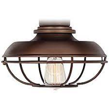 Ceiling fan light kits are for those who own a ceiling fan and wish to add a lighting element to it. Marlowe Wet Location Bronze Cage Ceiling Fan Light Kit Ceiling Fans Accessories Ceiling Fan Light Kits