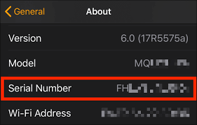 Learn more info about apple watch series 1: How To Find The Serial Number And Imei For Your Apple Watch