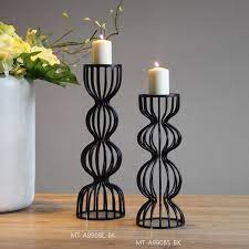 Limited time sale easy return. Free Shipping Kirk Candle Stand Modern Metal Candle Holder Table Ornament For Home Accessories Handicraf Candle Holders Iron Candle Holder Metal Candle Holders