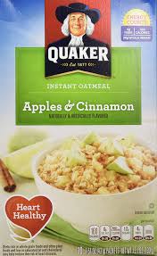 We did not find results for: Amazon Com Quaker Instant Oatmeal Apples Cinnamon Breakfast Cereal 15 1 Ounce Pack Of 4 Oatmeal Breakfast Cereals