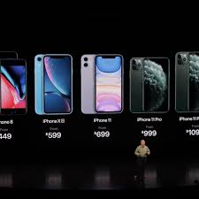 the iphone 11 pro and pro max price 699 999 and