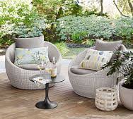Revamp your outdoor living space with these fresh patio ideas, including styling tips and diy projects, to get it ready for the season. Small Space Furniture Pottery Barn