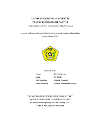 Maybe you would like to learn more about one of these? Laporan Kunjungan Industri Pdf