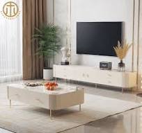 Living Room Light Luxury Painted Slate TV Cabinet